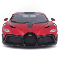 מאיסטו -  רכב בוגאטי דיבו  צבע אדום - Maisto Bugatti Divo 1:24