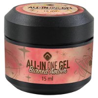 ג'ל בניה צבעוני מגנטיק Magnetic ALL IN ONE GEL BURNED AMBER 15 ML