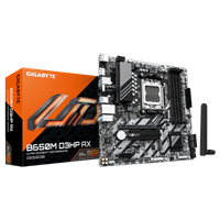 לוח אם Gigabyte B650M D3HP AX 1.3 DDR5 AM5 WIFI BT Micro-Atx