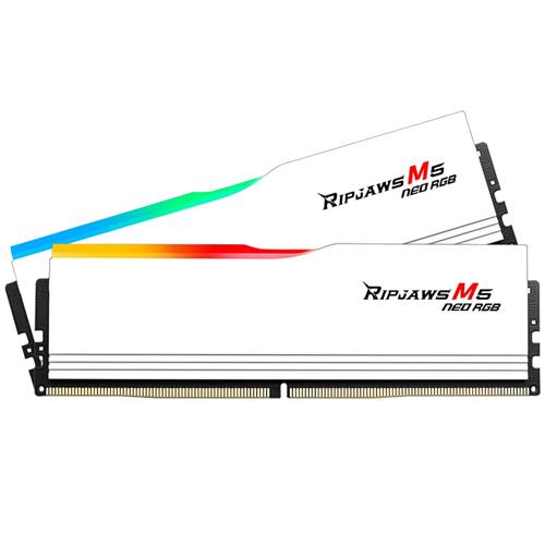 G.Skill Ripjaws M5 Neo RGB DDR5 32GB (2x16GB) 6000 CL28 White EXPO
