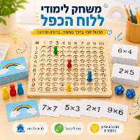 משחק ללימוד לוח הכפל