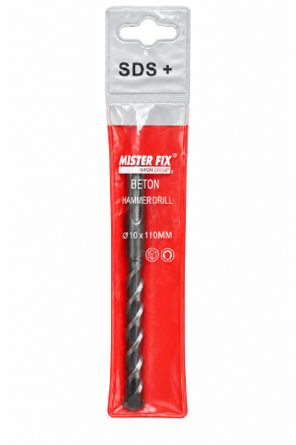 מקדח לפטישון ⁦MISTER FIX SDS+⁩ – ⁦10×110⁩ מ״מ
