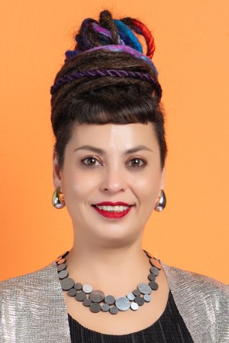 עגילים מרזין טיפה כסופה