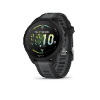 שחור - שעון דופק 165 Garmin Forerunner