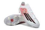 שרוכים - נעלי כדורגל אדידס Adidas F50 Elite II לבן אדום ורד