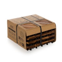 מארז 9 יח' אריחי דק 30*30 ס"מ 8 אלכסונים עץ Acacia חום בהיר