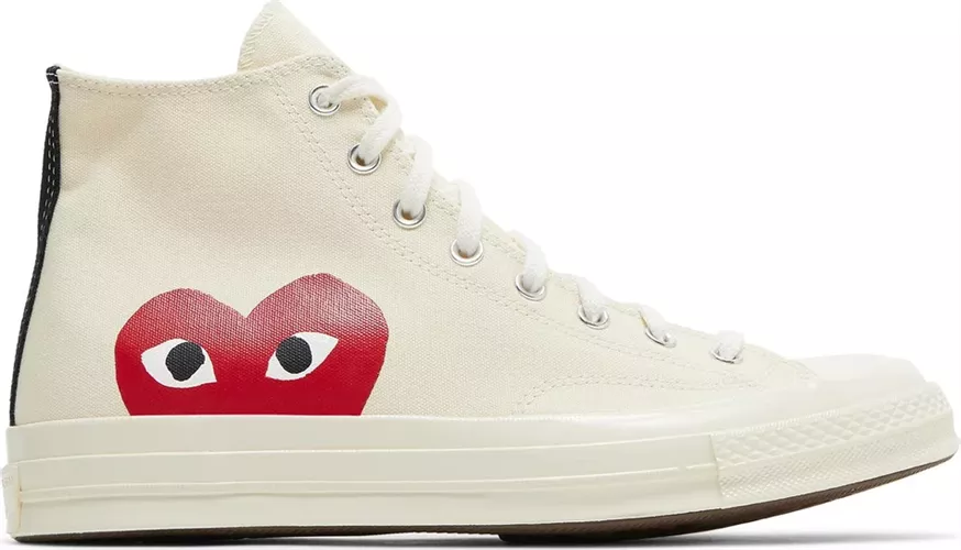 Comme des Garçons x Chuck Taylor All Star Hi Milk