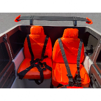 גיפ ממונע 24V מרצדס בראבוס שני מושבים - MERCEDES G63 Brabus Rocket 900
