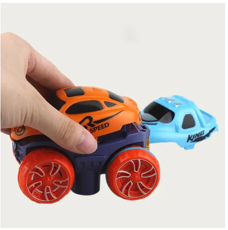 מכונית חשמלית מהירה עם מסלול רכב קל וניתן לבנייה