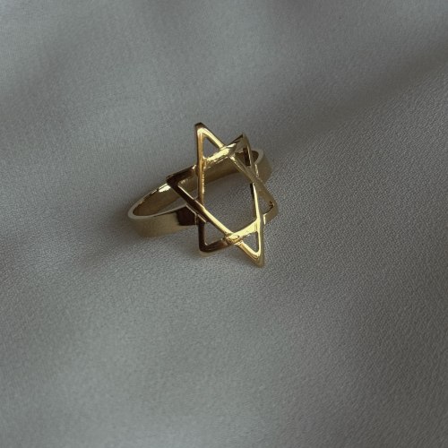 טבעת מגן דוד | תכשיט מגן דוד