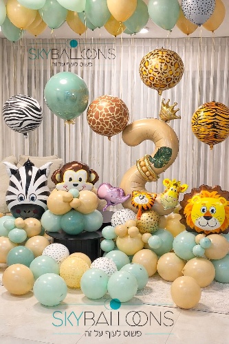 🐾 Jungle Safari – עיצוב ג׳ונגל מפואר עד הבית