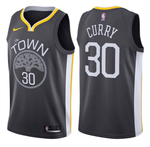 Stephen Curry NBA State Warriors Swingman