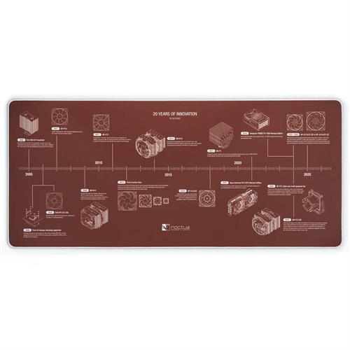 משטח לעכבר Noctua 20-Year Anniversary - XL בגודל 90x40 ס''מ