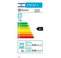 תנור אלקטרולוקס בנוי פירוליטי EOP5322K זכוכית שחורה
