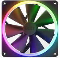 NZXT F140RGB 140mm RGB Black Fan