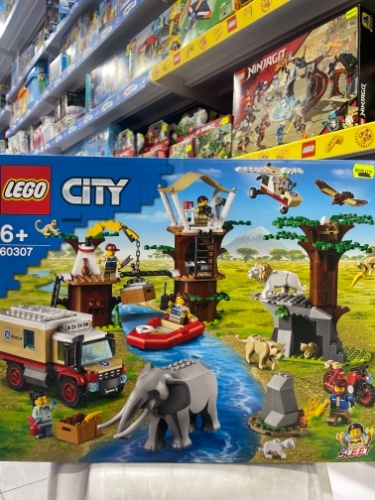 Lego city ספארי