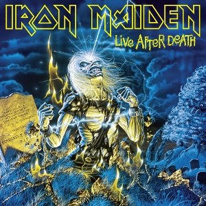 IRON MAIDEN/LIVE AFTER DEATH -40th Anniversary Collectors Edition Blue / Yellow Vinyl -2LP
