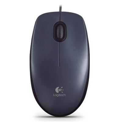 עכבר אופטי חוטי LogiTech דגם M90