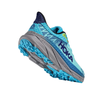 Hoka Challenger 7 Wide נעלי ספורט גברים הוקה צ'אלנג'ר 7 רחבות בצבע תכלת/אפרפר | HOKA גברים