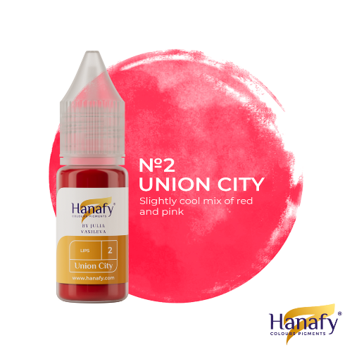 פיגמנט לשפתיים מס' 2 Union City 10ml