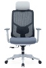 לבן - כיסא משרד אורטופדי מסדרת סיטפלוס Seatplus Bold Plus מבית קיסר Keisar