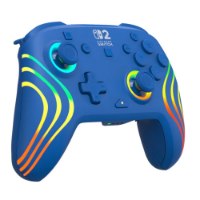 בקר גיימינג אלחוטי צבע כחול עבור Turtle Beach Afterglow Wave Wireless Controller Nintendo Switch 2 – כחול USB