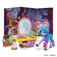 ערכת משחק הפוני הקטן שלי איזי 25 חלקים Hasbro My Little Pony Izzy Moonbow Critter Creation Playset