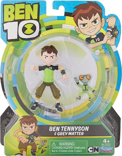 דמות בן 10 בן וגריי מאטר - Ben 10 Ben Tennyson & Grey Matter