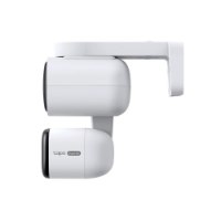 מצלמת אבטחה Tp-Link Tapo C246D – פריט בודד לבן עם תושבת תלייה וכיתוב Dual 2K
