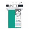 טורקיז מט - 60ct Pro-Matte Small Deck Protectors סליבים בעיצוב מט לשמירה על קלפים בכל הצבעים​​​​​​​
