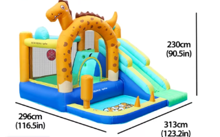 מתנפח קפיצה ג'ירפה D72080 מבית Doctor Dolphin