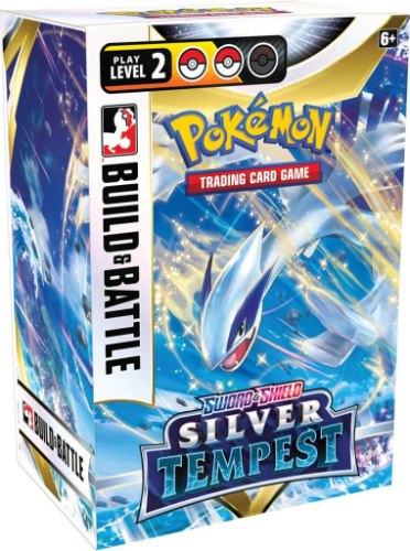 קלפי פוקימון בילד אנד באטל Pokémon TCG Sword & Shield 12 Silver Tempest Build & Battle Box