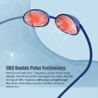 injury -מכשיר EMS לעיסוי לימפטי בצוואר המעודד הרזיה והקלה על כאבים