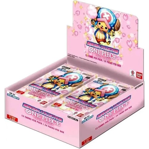 קלפי וואן פיס בוסטר בוקס ONE PIECE TCG: Extra Booster: Memorial Collection (EB-01)