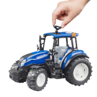 טרקטור ניו הולנד - Bruder New Holland T5.120 With Front Loader 02184