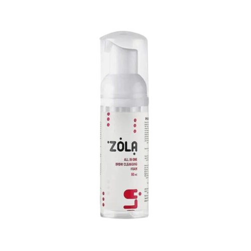 Zola קצף לניקוי גבות וריסים 80ml