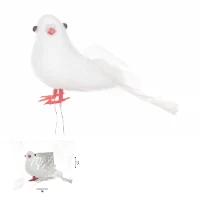 יונה לבנה 12 ס"מ