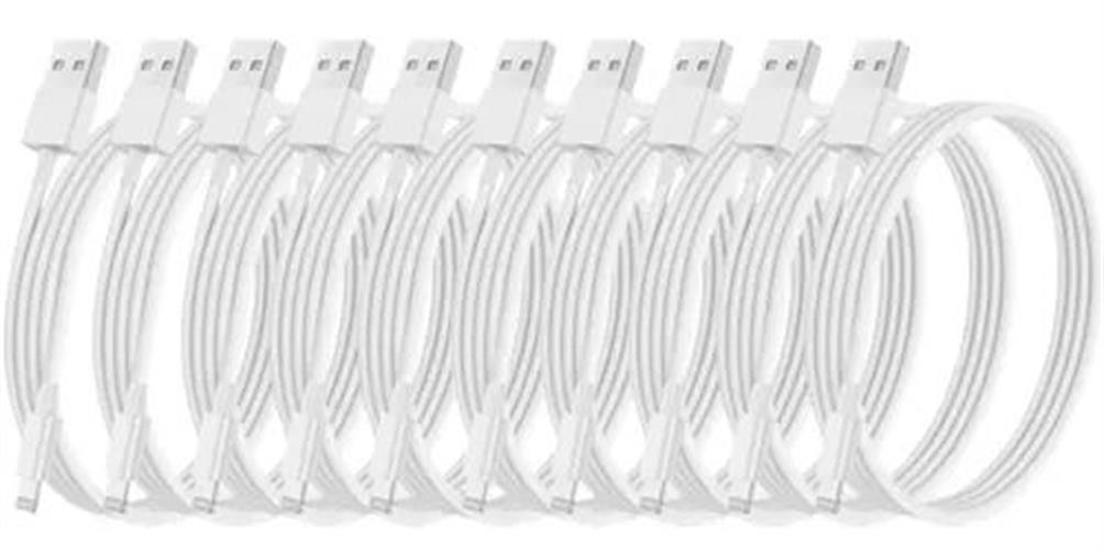 חבילה של 10 כבלים USB Type-C בתפזורת