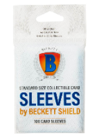 מארז 100 יח' סליבים סטנדרט שקופים Beckett Shield 100pcs
