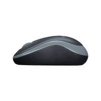 עכבר אלחוטי Logitech M185 צבע שחור/אפור