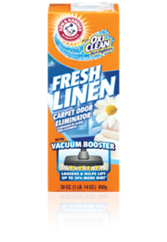 ARM & HAMMER מצע מרענן - אבקה מנטרלת ריחות ומסירת שיער ולכלוך 850 גר'