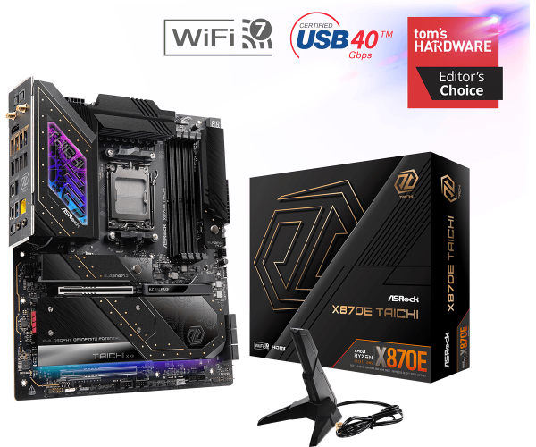 MB ASR X870E TAICHI EATX