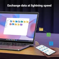 מתאם בלוטוס 5.4 UGREEN USB Bluetooth Adapter, 5.4 Bluetooth Adapter for PC, Plug & Play for Windows