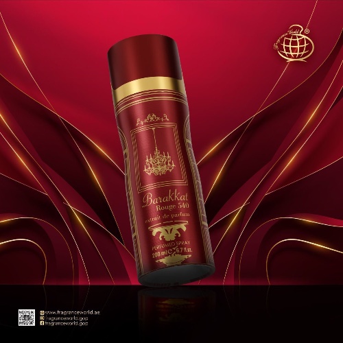 Fragrance World דאודורנט בניחוח Barakkat Rouge 540 extrait