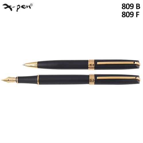עט לג'נד אנודייז שחור זהב צפורן XP-809f X-Pen LEGEND Anodize