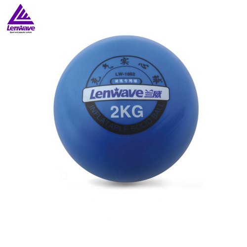 כדור משקל 2 ק"ג רך PVC להתעמלות LENWAVE