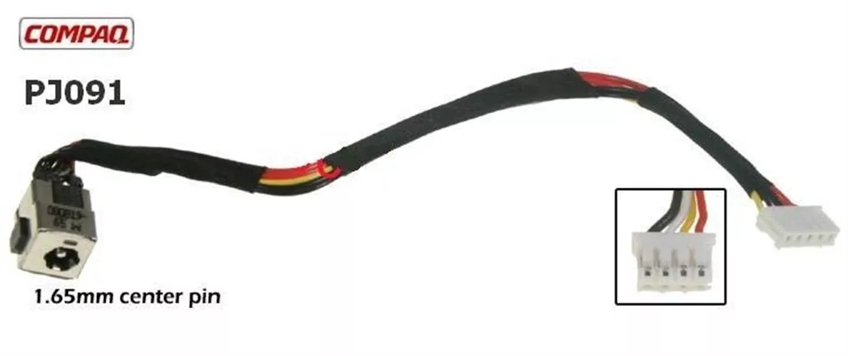 PJ091 - Compaq Presario A900 / C700 DC JACK שקע טעינה למחשב נייד קומפאק