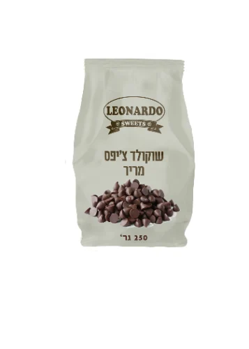 שוקולד ציפס מריר 250 גר'