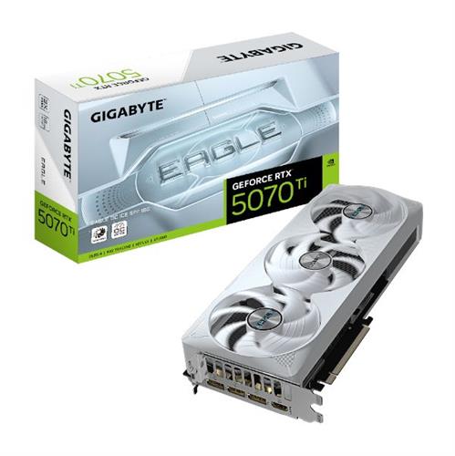 כרטיס מסך GIGABYTE GeForce RTX 5070 Ti EAGLE OC ICE SFF 16G