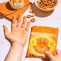 בייגלה מועשר בחלבון 10 יחידות | Protein Pretzels Crisp Power